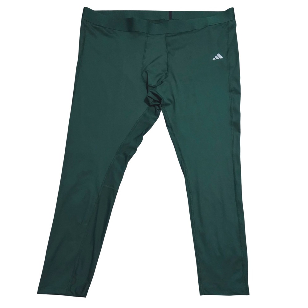 Adidas Mens‎ Ultraboost Long Tights Green 3XL Tight Fit AEROREADY